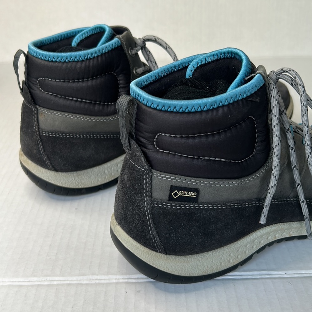 ECCO Yak Gore-Tex Women’s Size EU 41 Gray Lace-Up Hiking Boots - Picture 6 of 11